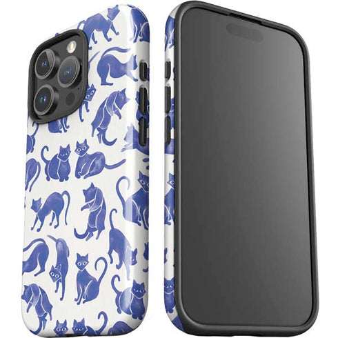 Blue Cats by Cat Coq iPhone 16 Pro Impact Case